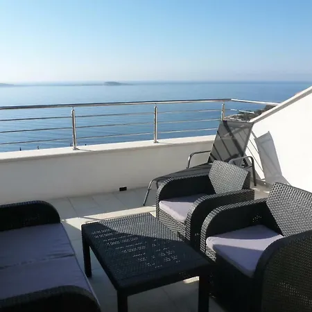 Mihaela Apartman Mlini Kültér fotó