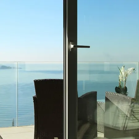 Mihaela Apartman Mlini Kültér fotó
