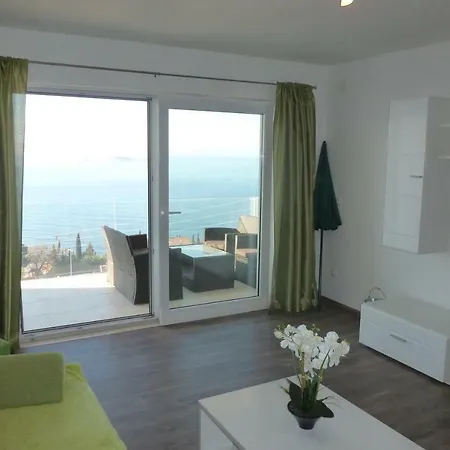 Mihaela Apartman Mlini Kültér fotó