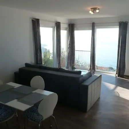 Mihaela Apartman Mlini Kültér fotó