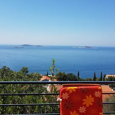 Mihaela Apartman Mlini Kültér fotó